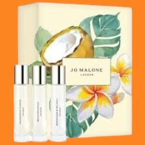 Jo Malone Cologne Trio Sweet and Salty - Beach Blossom, Frangipani, Wood Sage